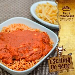 1/2 Filé à parmegiana refeição