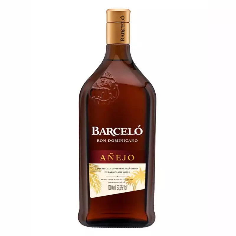 RON BARCELO AÑEJO 1LT 37,5% ALC