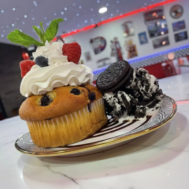 MUFFIN DE ARÁNDANOS