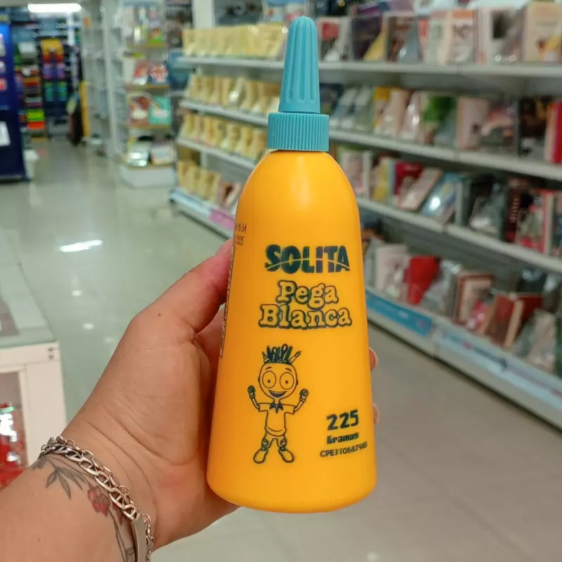 Pega blanca solita de 225g
