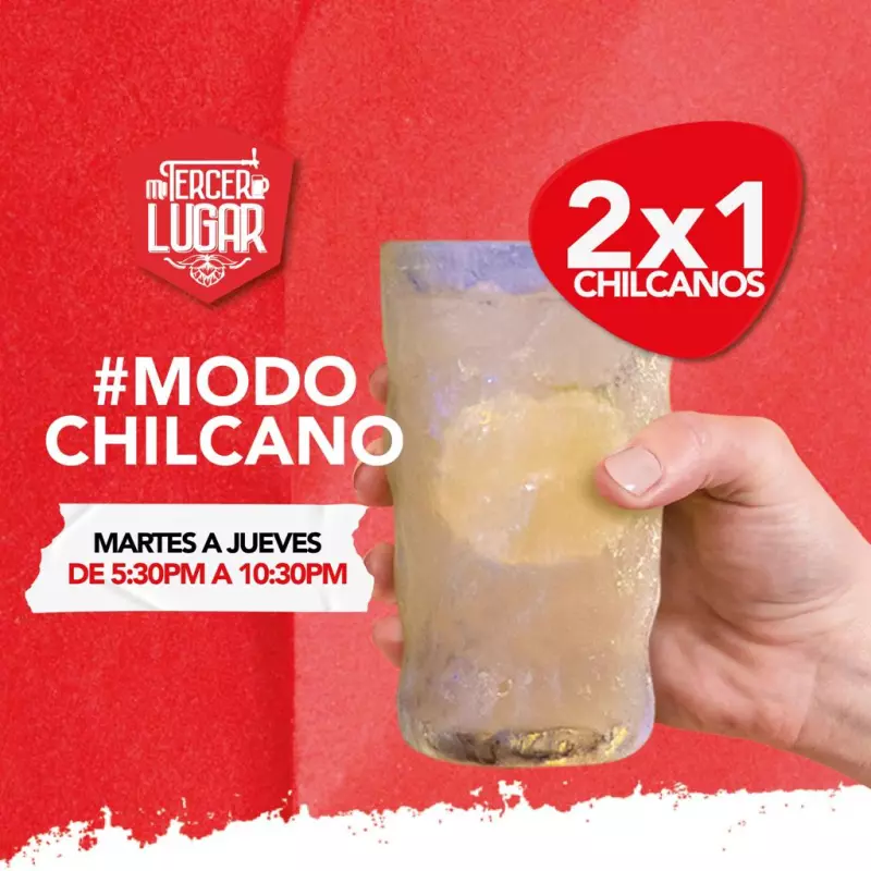 2x1 CHILCANOS - MARTES A JUEVES