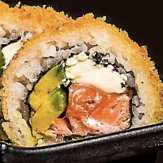 HOT ROLLS  CRISPY SALMON PANKO 8 PZA