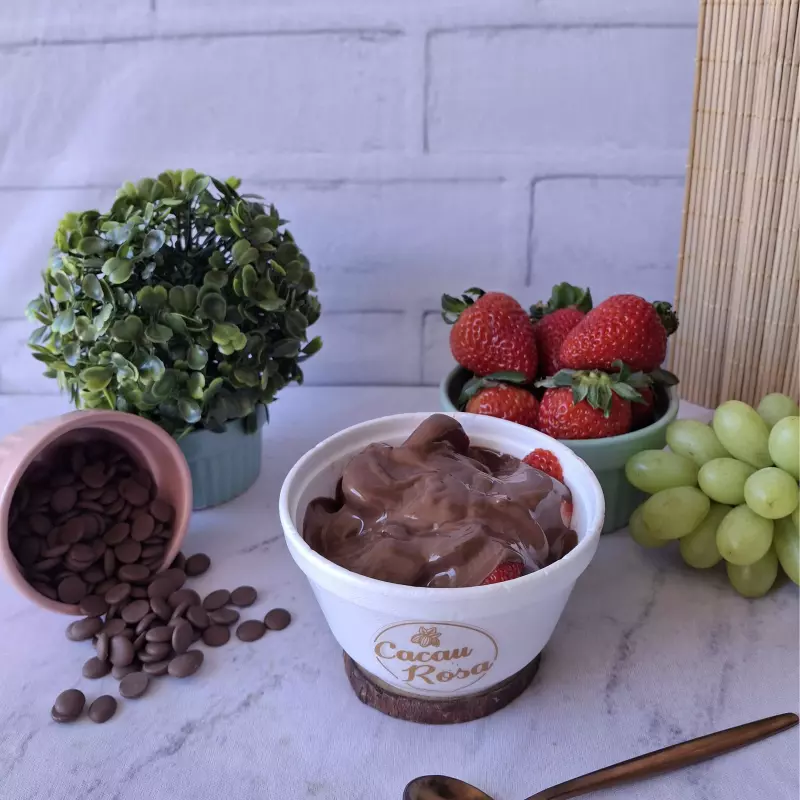 Fondue de Chocolate com Frutas