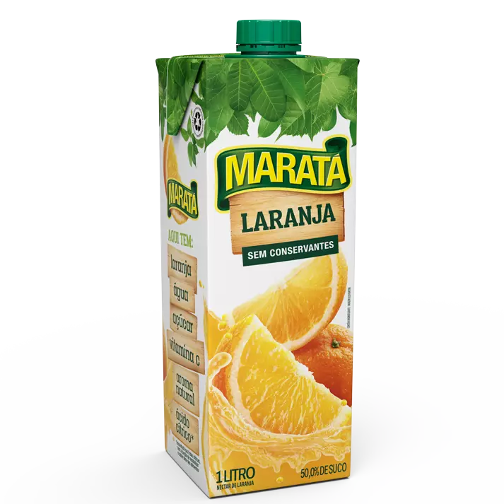 Suco 1 litro laranja