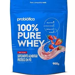 PROBIÓTICA 100% WHEY - 900G