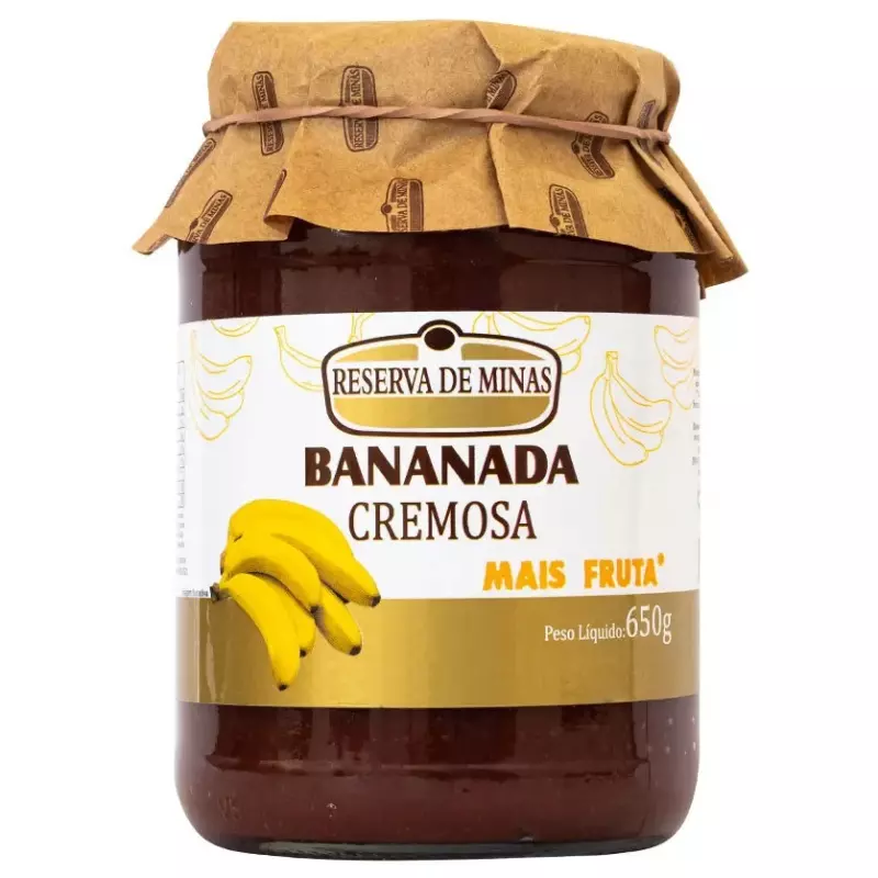 Bananada Cremosa Reserva de Minas