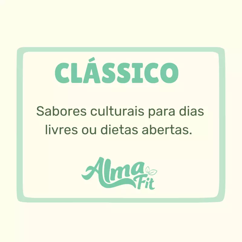 Combo Classico - 4 refeições 500g