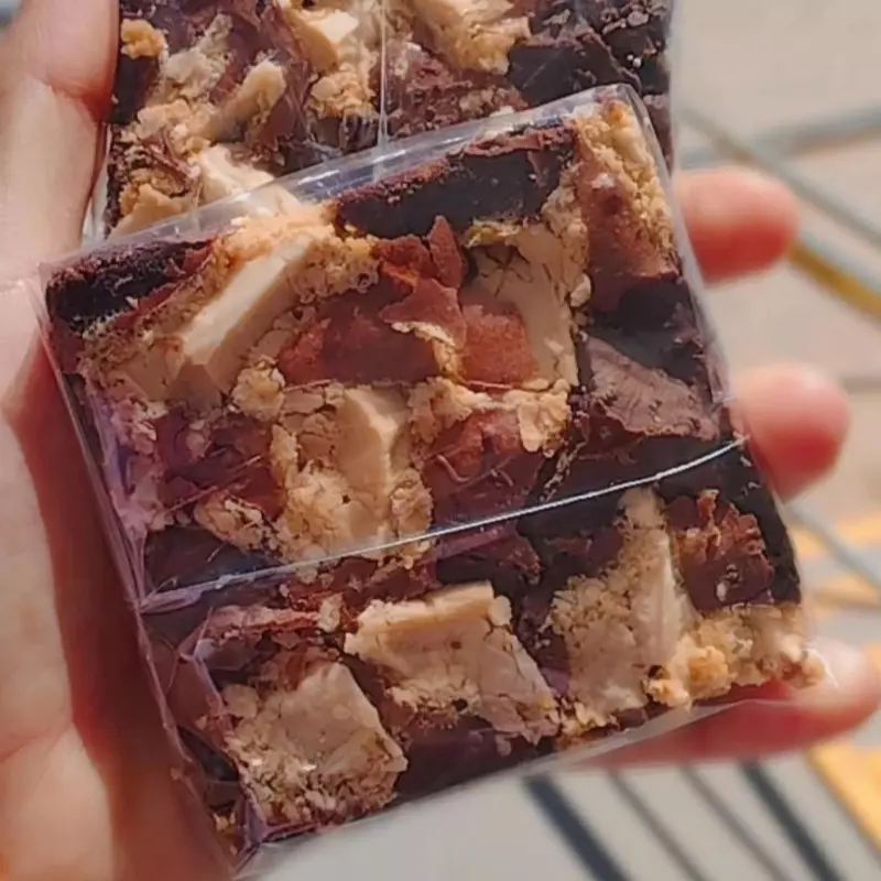 brownie triplo chocolate