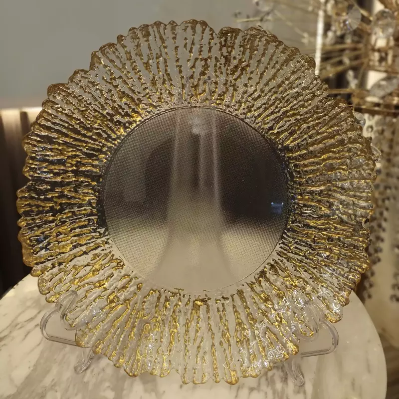 PLATO BASE EN VIDRIO 854-6