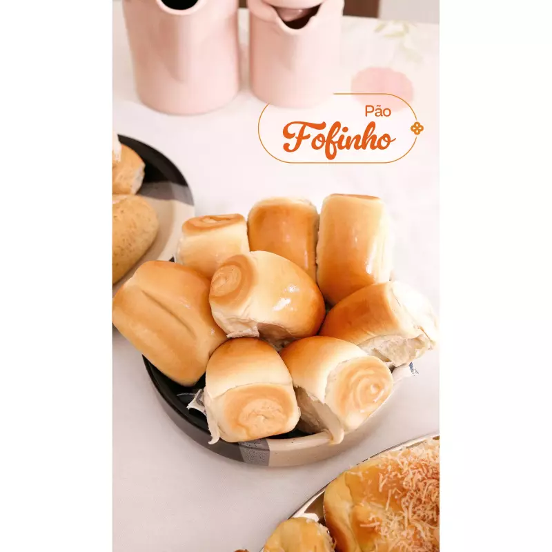 Pão - Fofinho - 1Kg - 25 Un.