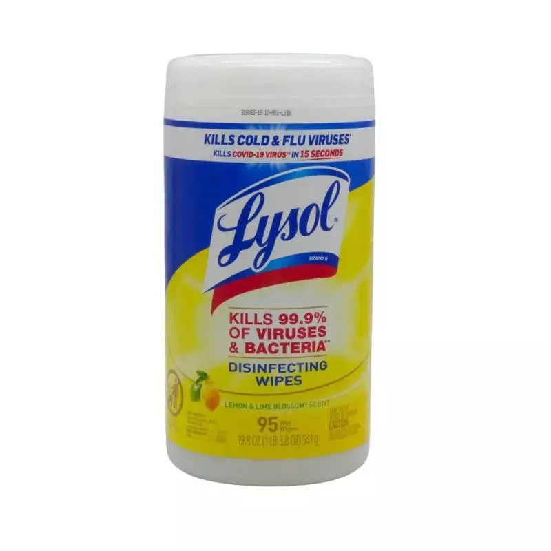 Lysol Toallas Húmedas Desinfectantes