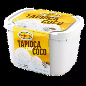 POTE 2 L ITROS  TAPIOCA COM COCO