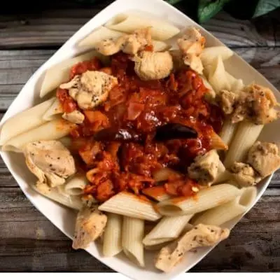 Pluma a la Amatricciana