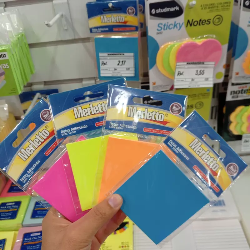 Notas estáticas merletto