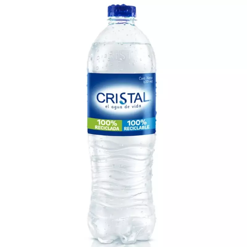 Botella agua 600ml