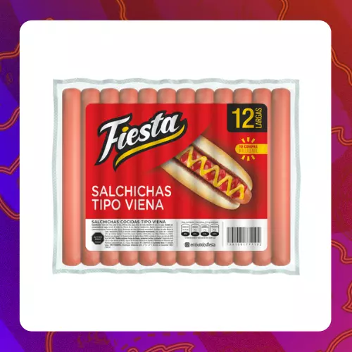 Unidad Fiesta Viena Larga 450g