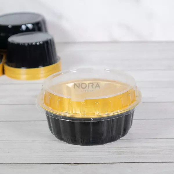 Aluminio Redondo Negro 230 ml