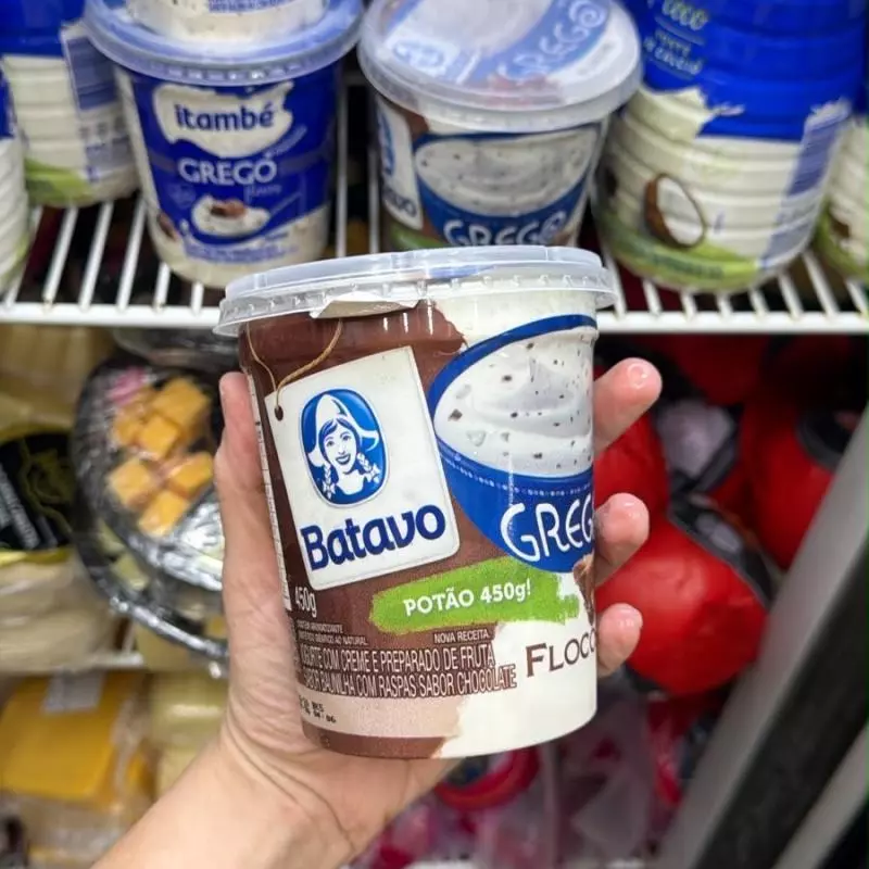 Copao de Flocos Grego Batavo