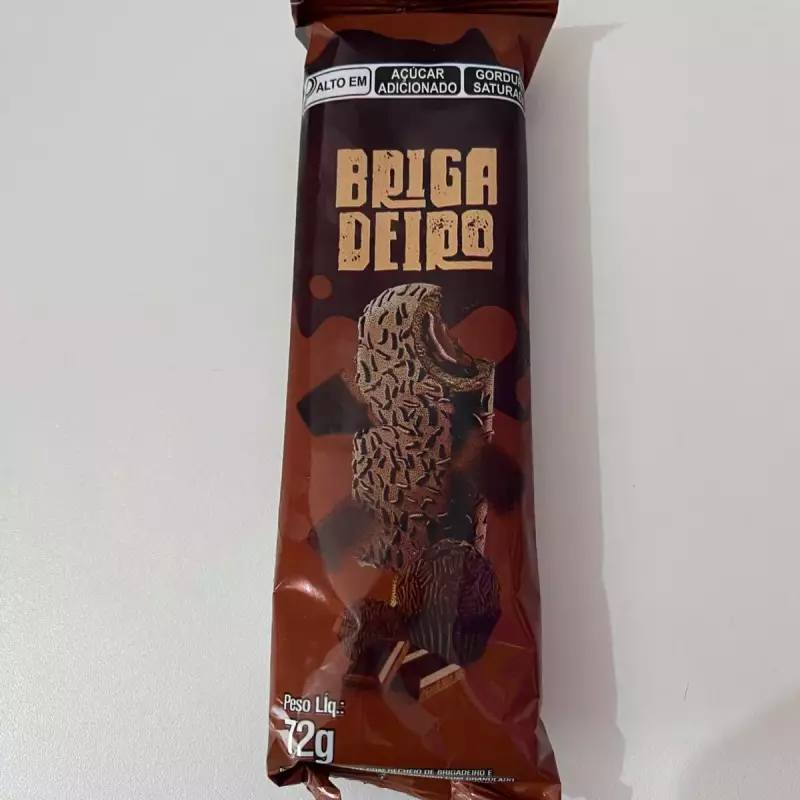 Picolé Brigadeiro Recheado