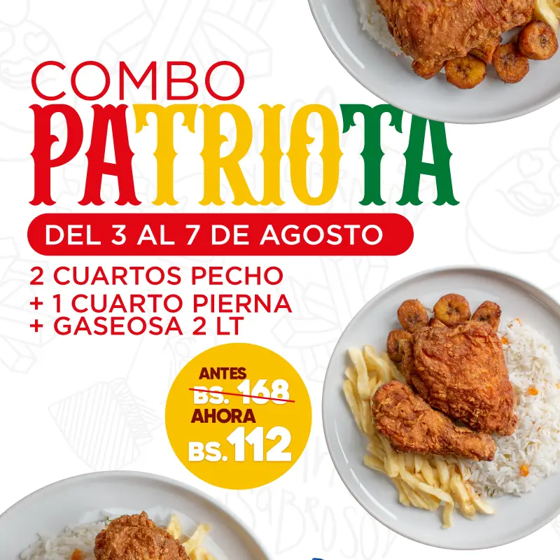 COMBO PATRIOTA 💓💛💚
