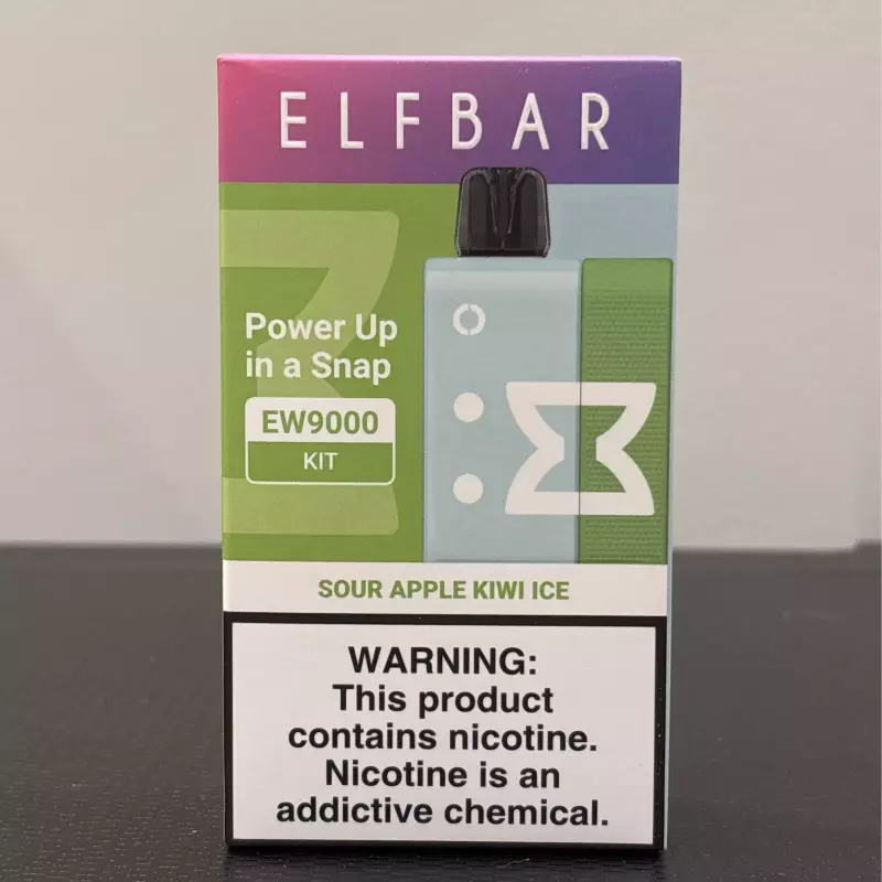 KIT ELFBAR EW KIWI E MAÇÃ