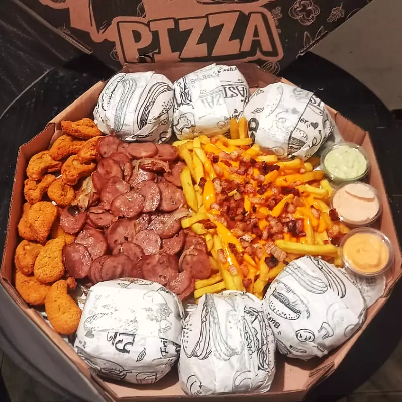 Caixa CF FamÍlia GRANDE 🍔🍟🥤