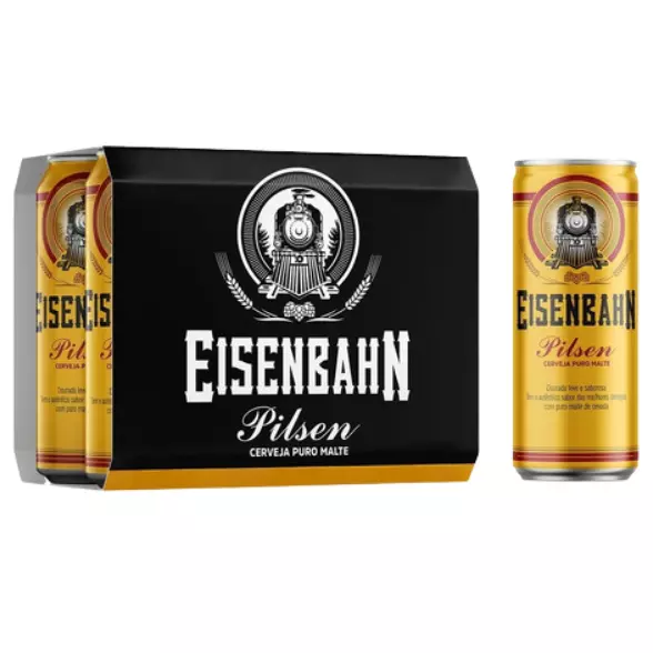 EISENBAHN PILSEN 350 ML CX 12 UNID