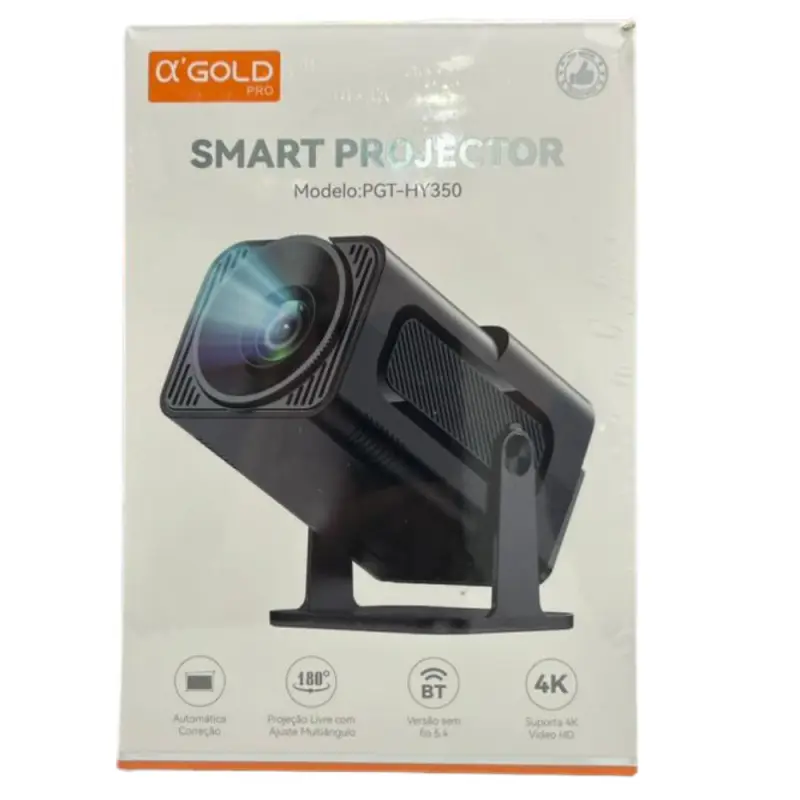 PROJETOR 4K ULTRA GOLD PGT-HY350