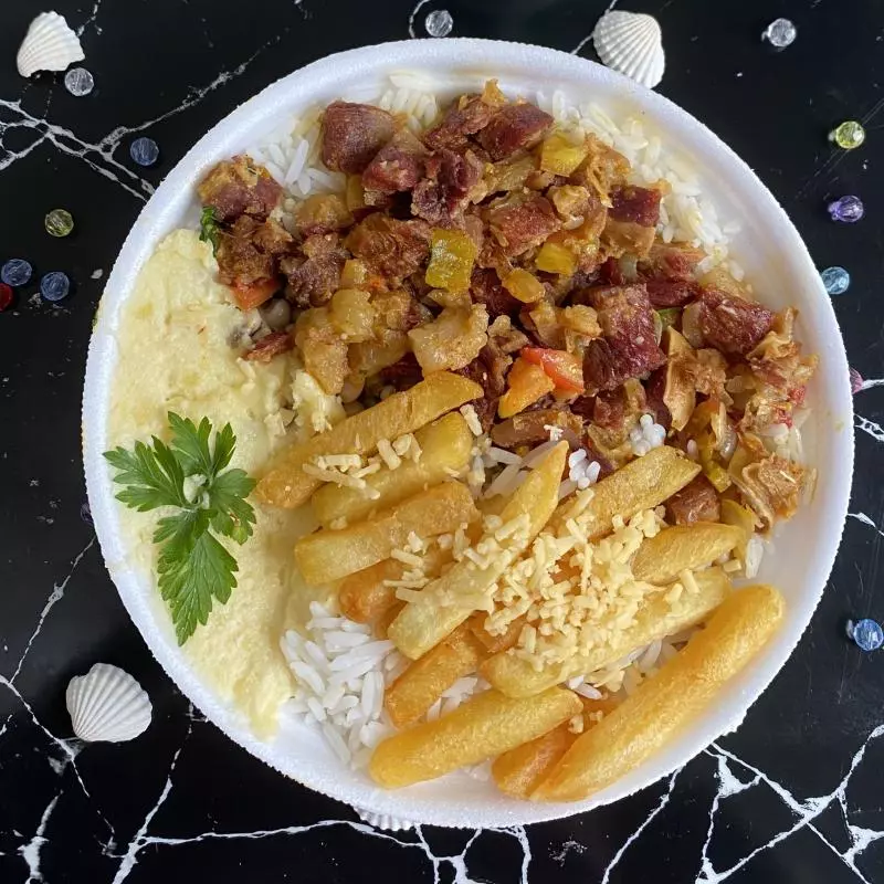 Arrumadinho de charque