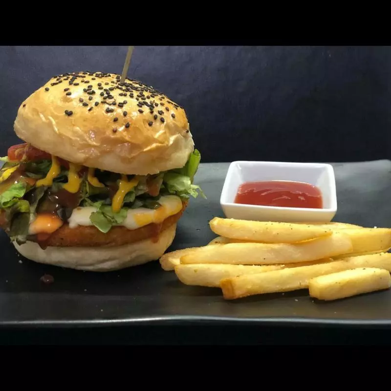 Hamburguesa de pollo