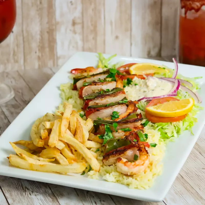 Brocheta de Camarón