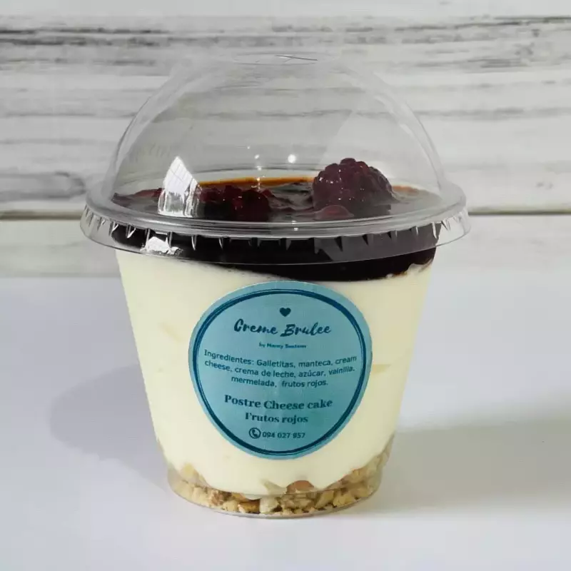 Cheesecake frutos rojos