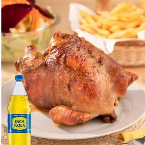 POLLO A LA LEÑA + Gaseosa 1.5 Ltrs.