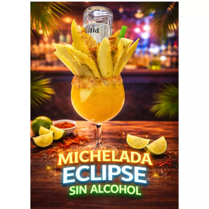 Michelada eclipse sin alcohol