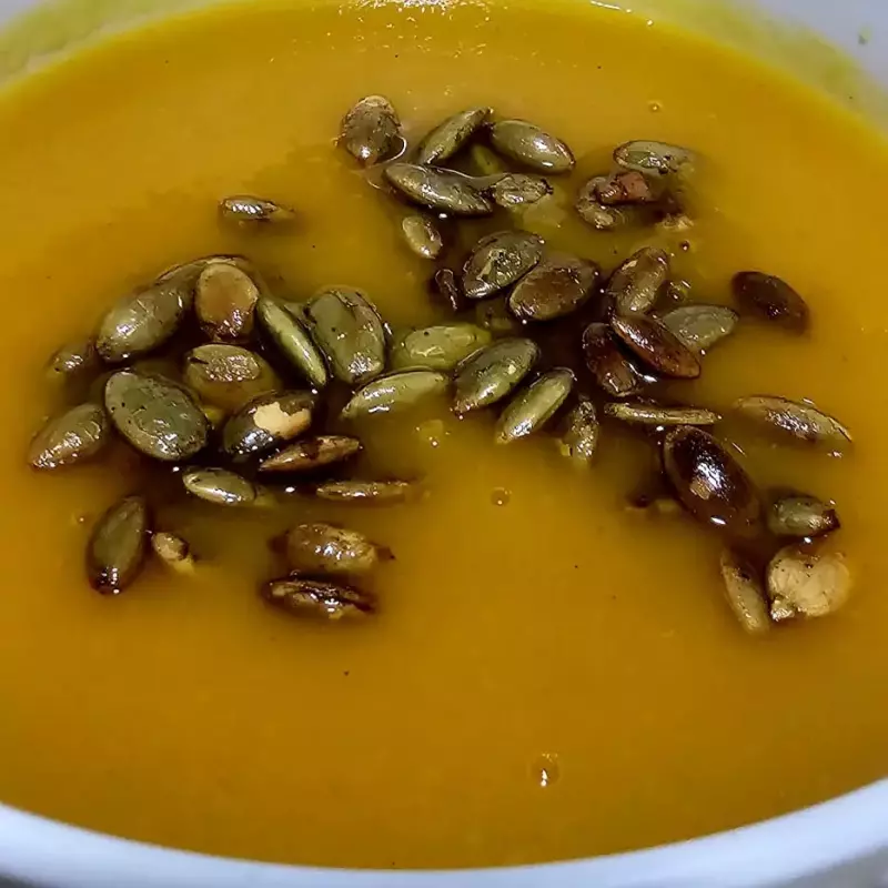 Sopa de ayote/Butternut squash soup