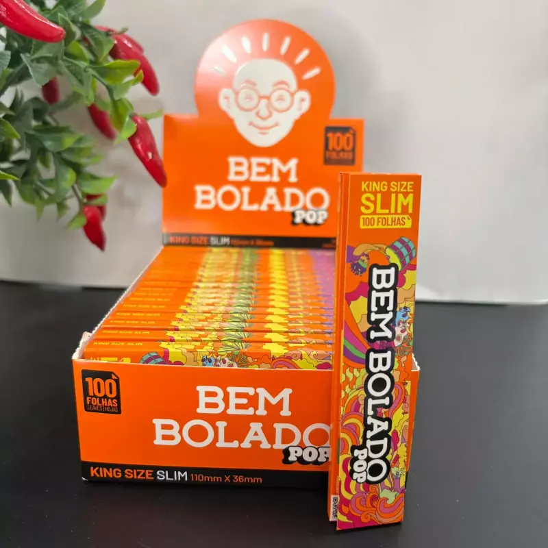 Seda Bem Bolado Slim Pop 100 Folhas