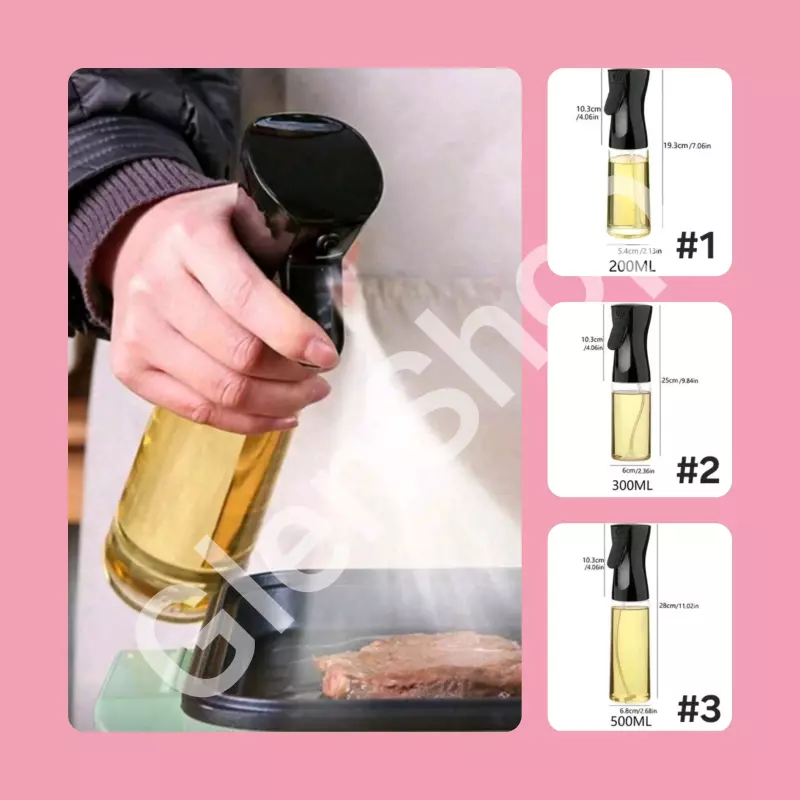 Botella de spray de aceite