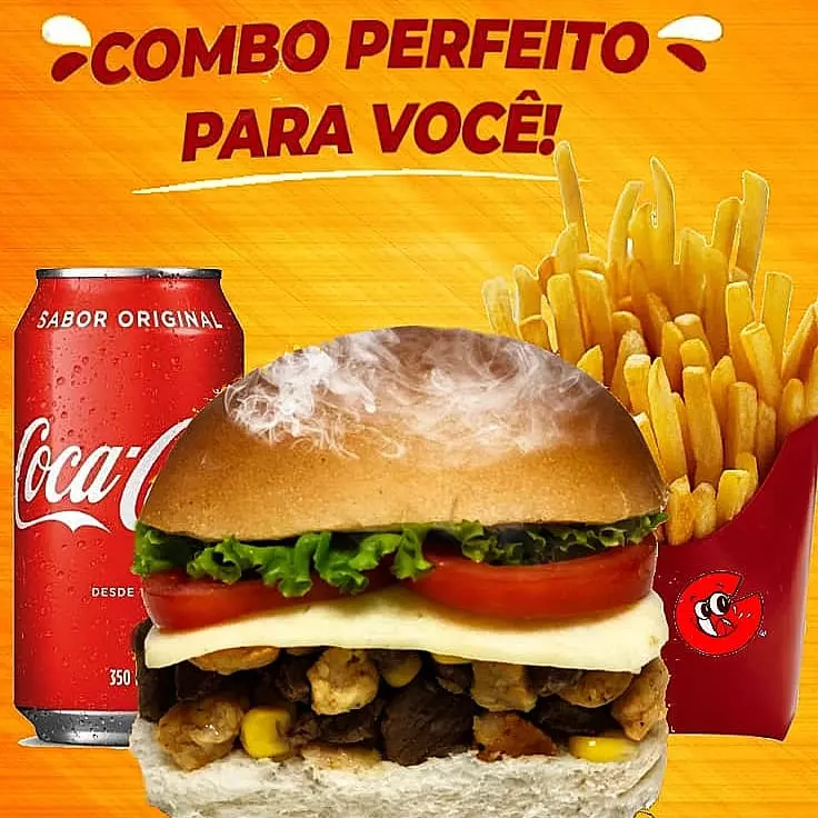 1Galinha mista+Refri350 ml+Batata G