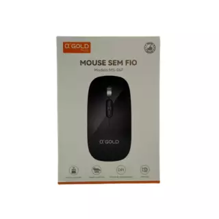 MOUSE S/FIO GOLD WIRELESS MS-04F