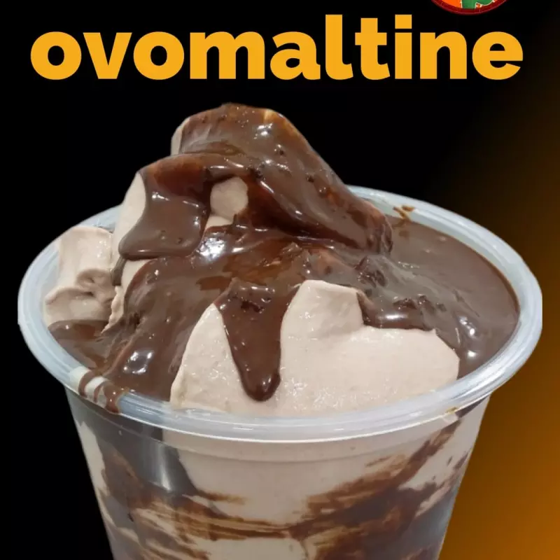 Sorvete pote 1 litro ovomaltine