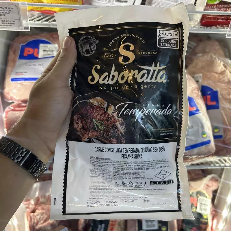 PICANHA SUINA SABORATTA PACOTE