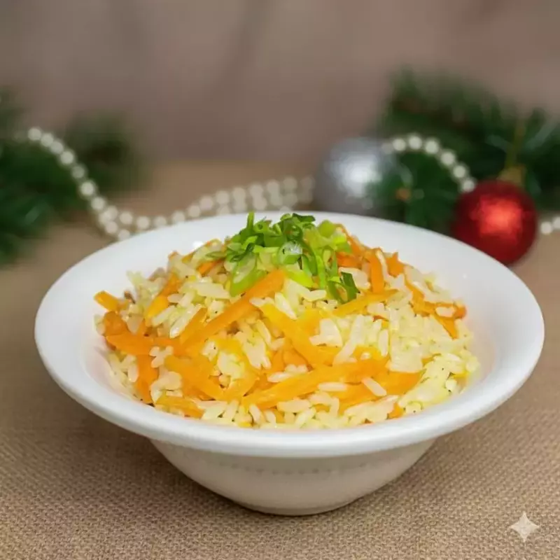 Arroz com cenoura