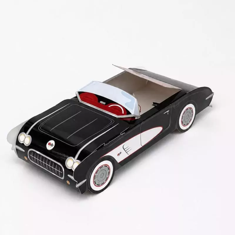Caja carro cartón