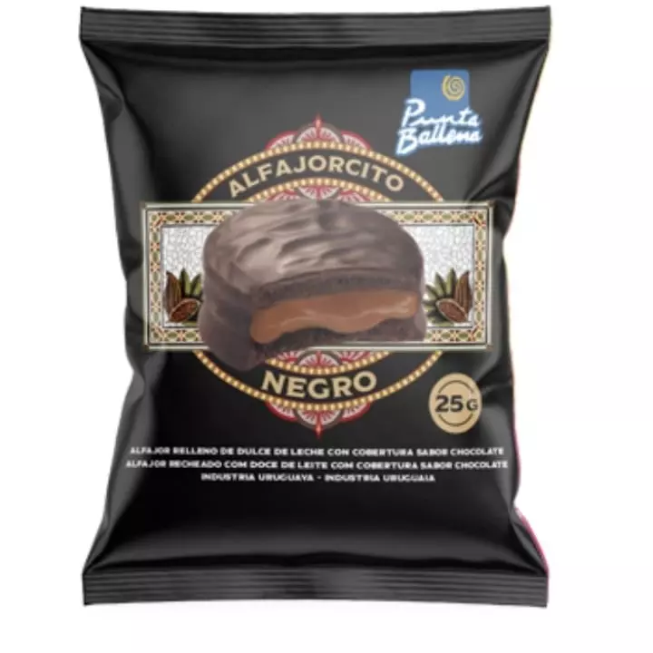 ALFAJORCITO NEGRO X12 25g