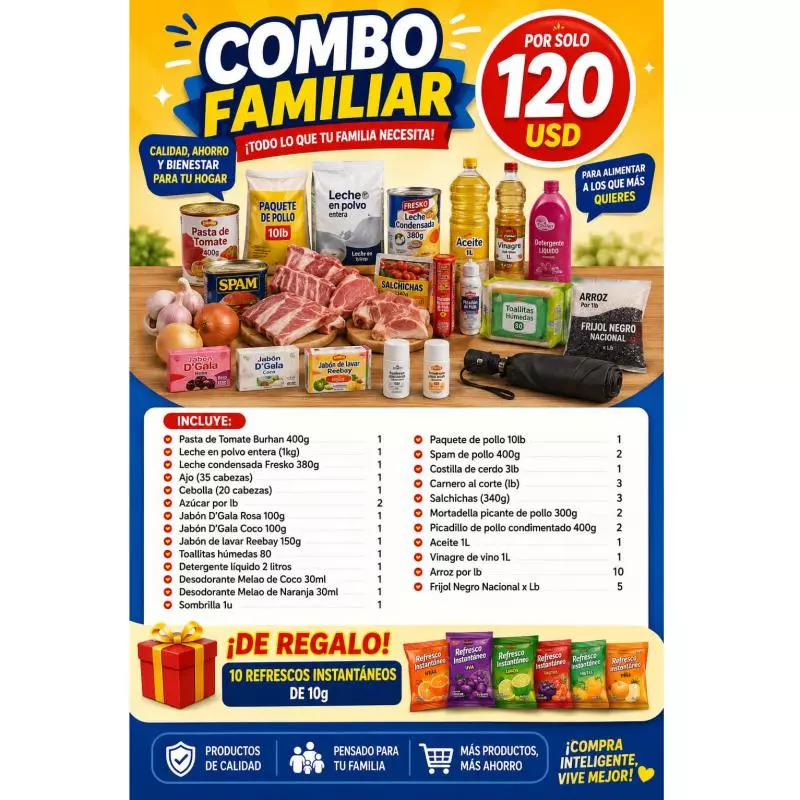 Combo Familiar #4