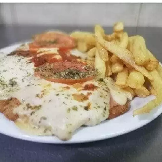 Milanesa  ala.napolitana