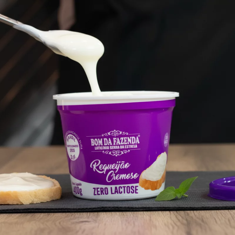 0 Lactose Requeijão Bom da Fazend