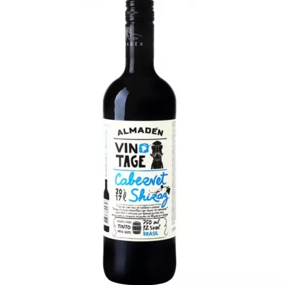 Vinho Almadén Vintage Cab Shiraz 750