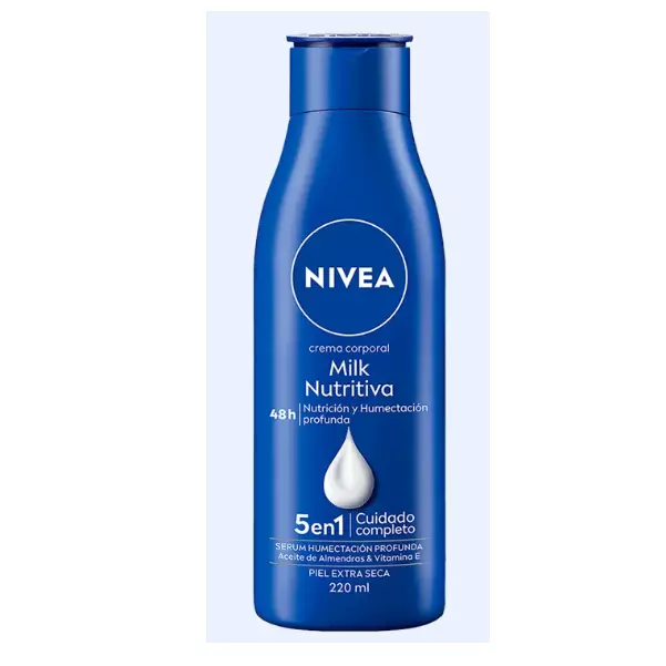 CREMA NIVEA B.MILK NUTRITIV 400ML