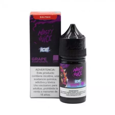 NICSALT NASTY 50MG Grape Ice
